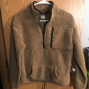 Girls half zip hoodie